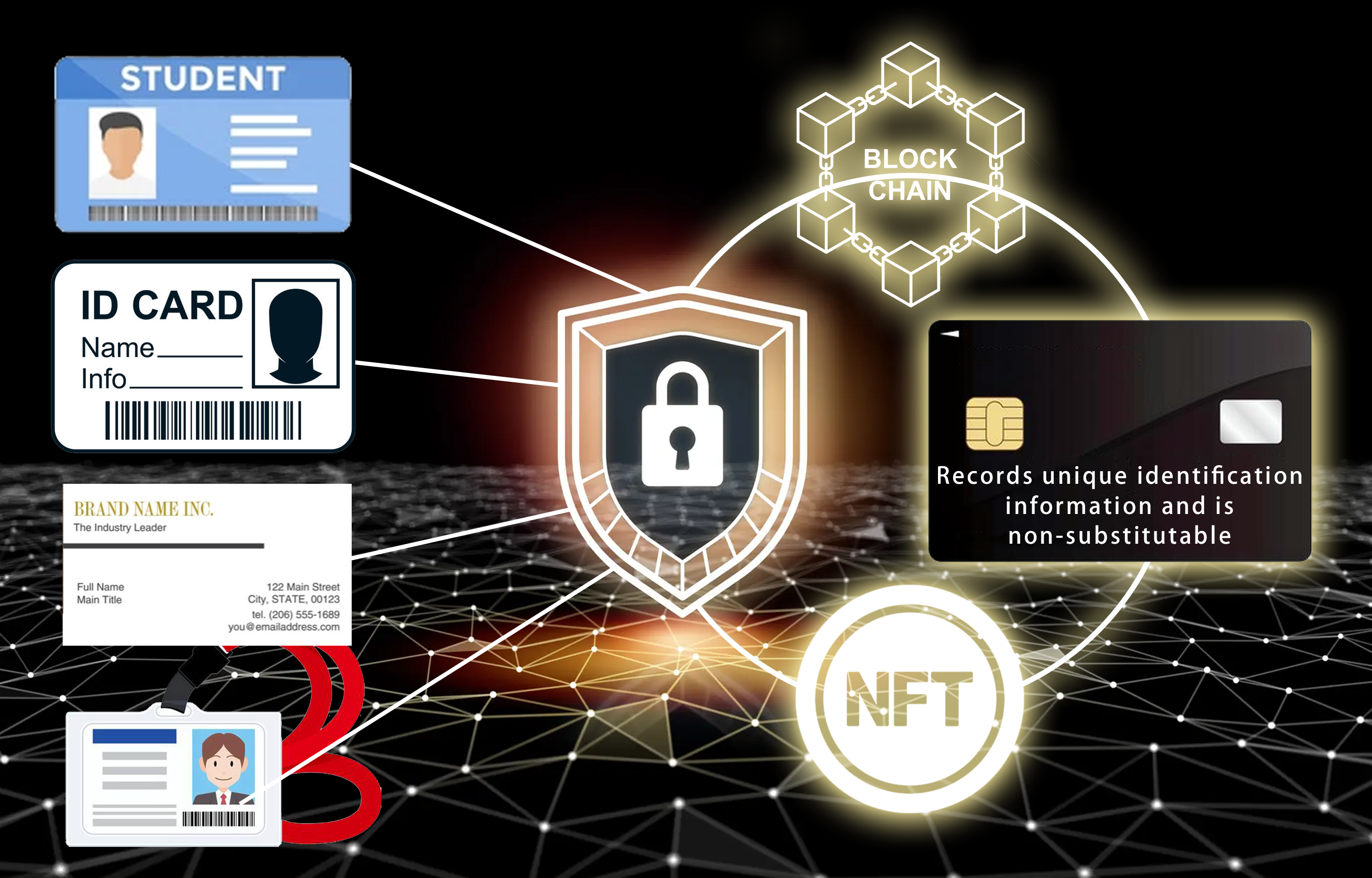 Introducing NFT cards is an effective solution.