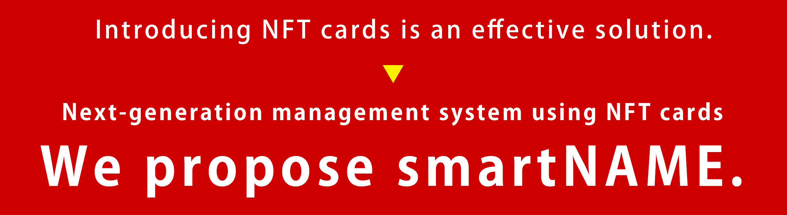 Introducing NFT cards is an effective solution.