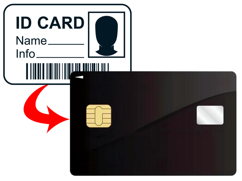 Turning student ID cards into NFC cards